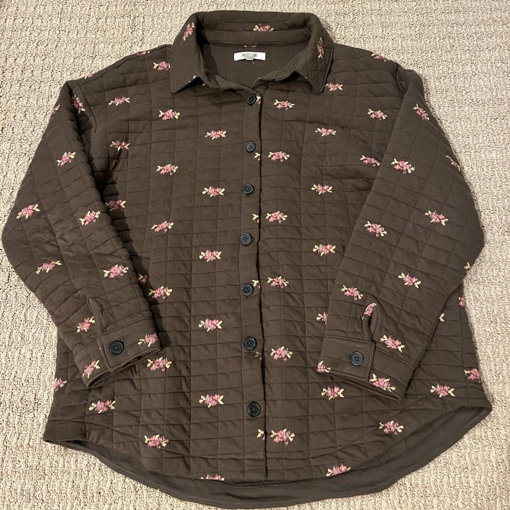 Madewell quilted jacket